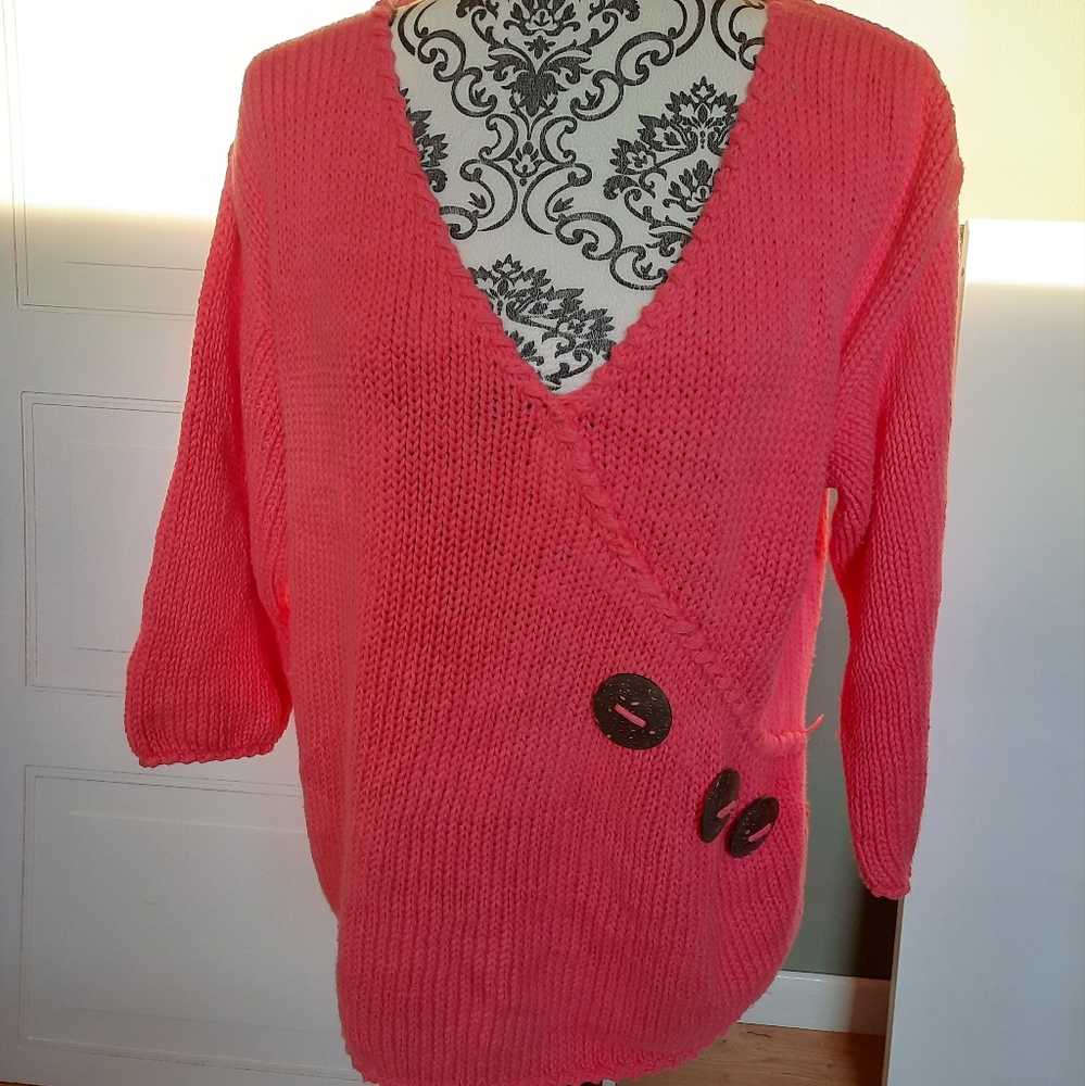 PURE handknit sweater